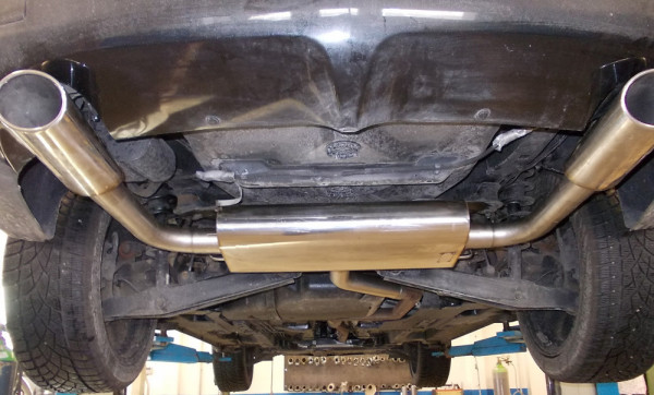 Endschalldämpfer passend für Chrysler Sebring JS Limousine ab 2007