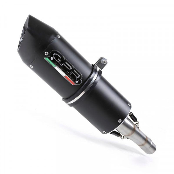 Mbk Thunder 125 1998-2004, Furore Nero, Homologated legal slip-on exhaust including removable db kil