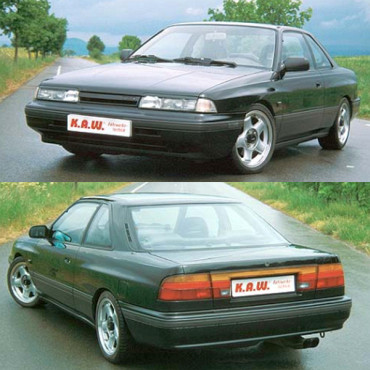 K.A.W. PlusKit Sportfahrwerk für Mazda 626 Limousine+Schrägheck GD ab 06/1987 bis 05/1992