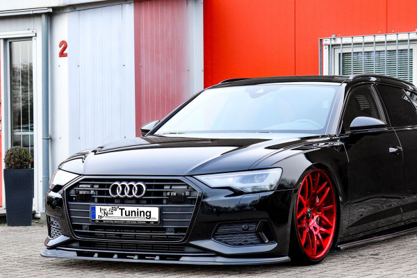 Cup Frontspoilerlippe passend für Audi A6 4K C8 2018-2023