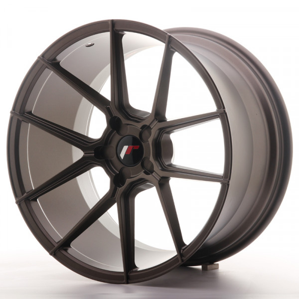 JR Wheels JR30 20x11 ET30-50 5H Blank Matt Bronze