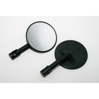 SHIN YO Lenkerendenspiegel Schwarz Rund (Paar) SHIN YO Lenkerendenspiegel Schwarz Rund (Paar)