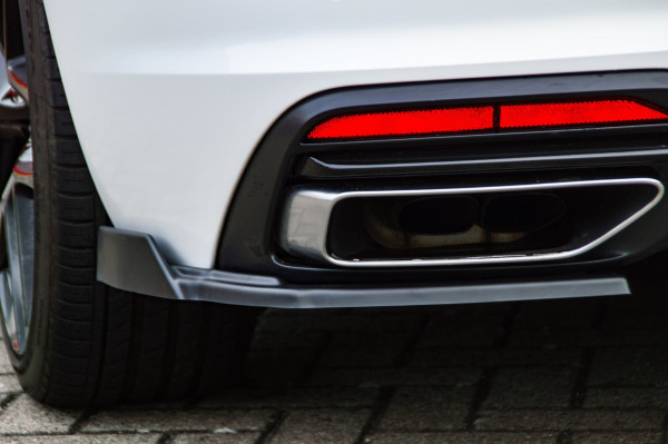 Heckansatz Seitenteile mit Wings passend für Audi A4 B9 ab 2019