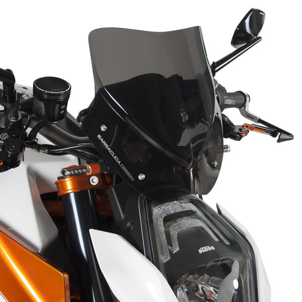 Barracuda Windschild Aerosport Plexiglas für KTM 1290 Super Duke 2013 - 2016