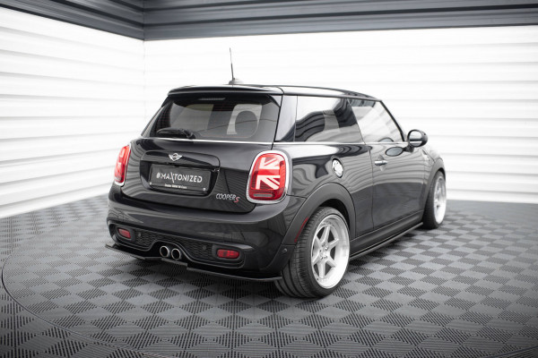 Heckansatz MINI COOPER S MK3 Vor Facelift 3-Türer (F56) Schwarz Hochglanz