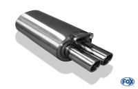 FOX Endschalldämpfer passend für Audi 100/A6 C4 quattro 2x70 Typ 16 FOX Endschalldämpfer passend für Audi 100/A6 C4 quattro 2x70 Typ 16