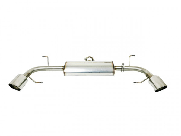 Ulter Sportauspuff passend für Mazda 6 GJ 2012-2017 2 Duplex Endrohre rund Ø100