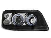 Scheinwerfer Angel Eyes schwarz passend für VW T5 04.03-08.09 Scheinwerfer Angel Eyes schwarz passend für VW T5 04.03-08.09