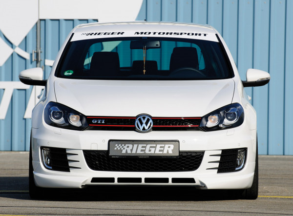 Rieger Spoilerlippe passend für VW Golf 6 GTI Cabrio