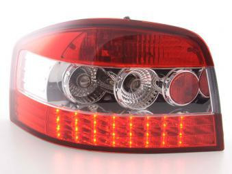 LED Rückleuchten Set Audi A3 Typ 8P 03-05 klar/rot