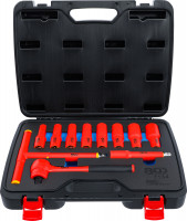 VDE-Steckschlüssel-Satz 11-tlg. 1/2 Zoll isoliert bis 1000 V VDE-Steckschlüssel-Satz 11-tlg. 1/2 Zoll isoliert bis 1000 V