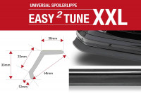 easy²tune XXL Universal Spoilerlippe zum Ankleben easy²tune XXL Universal Spoilerlippe zum Ankleben