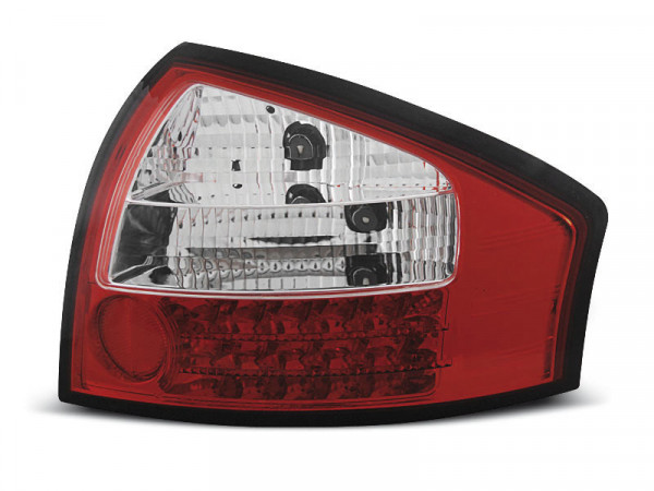 LED Rücklichter rot weiß passend für Audi A6 05.97-05.04