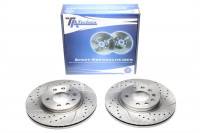 TA Technix Sport Bremsscheiben Satz Vorderachse passend für Opel Vectra A / Saab 900 II TA Technix Sport Bremsscheiben Satz Vorderachse passend für Opel Vectra A / Saab 900 II