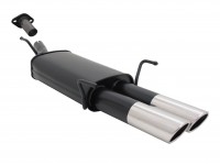 Novus Sportauspuff passend für Opel Astra G Coupe / Cabrio 2x76mm SR-Design Novus Sportauspuff passend für Opel Astra G Coupe / Cabrio 2x76mm SR-Design
