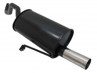 Novus Sportauspuff passend für Renault Clio 3 1x60mm Novus Sportauspuff passend für Renault Clio 3 1x60mm