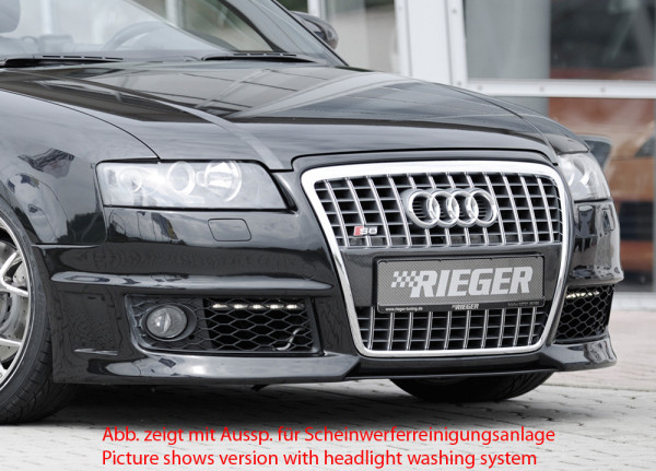 Rieger Spoilerstoßstange für Audi A4 (8H) Cabrio 04.02-12.05 (bis Facelift)