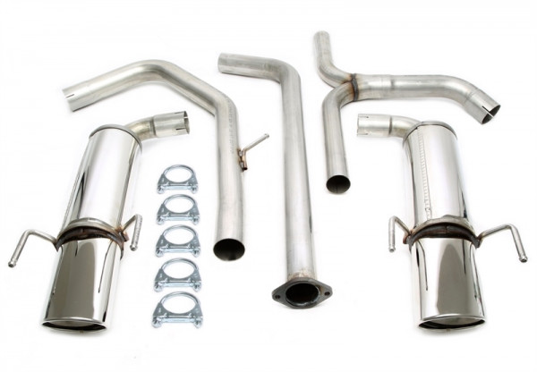 TA Technix Duplex Edelstahlanlage 1x90x120mm Links+Rechts passend für Opel Insignia A 4/5-Türer 2.0l