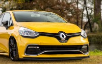 Frontspoiler Cuplippe Spoilerschwert für Renault Clio 4 RS ab 2013-2016 Ausführung: Matt schwarz