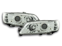 Scheinwerfer Set chrom passend für Peugeot 306 93-96 Scheinwerfer Set chrom passend für Peugeot 306 93-96