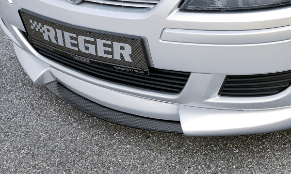 Rieger Spoilerschwert carbon look für Opel Corsa C 3-tür. 06.03- (ab Facelift)