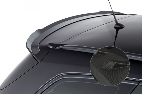Heckflügel mit ABE für Opel Astra J Sports Tourer HF715-M Carbon Look Matt