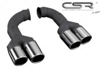 Doppel Endrohre Set passend für VW Scirocco 3 Doppel Endrohre Set passend für VW Scirocco 3