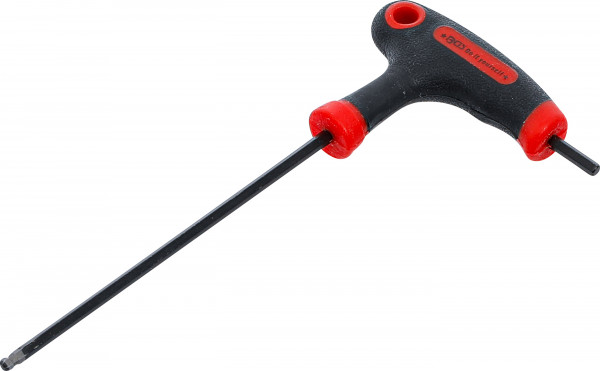 Schraubendreher mit T-Griff und seitlicher Klinge 3 mm Innensechskant / Kugelkopf