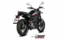 MIVV HR-1 Endschalldämpfer Edelstahl Schwarz passend für YAMAHA XSR 125 22-24 MIVV HR-1 Endschalldämpfer Edelstahl Schwarz passend für YAMAHA XSR 125 22-24