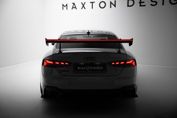 Carbon Spoiler With Upper Swan Mounting + LED Audi A5 / A5 S-Line / S5 / RS5 Coupe F5 / F5 Facelift