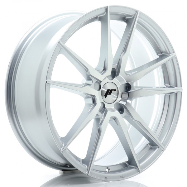 JR Wheels JR21 20x8,5 ET20-45 5H Blank Silver Machined