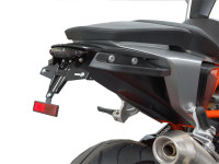Kennzeichenhalter IQ1 passend für KTM 690 Duke (2012–2019) mit ovalem Rücklicht Kennzeichenhalter IQ1 passend für KTM 690 Duke (2012–2019) mit ovalem Rücklicht