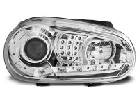 Scheinwerfer Tageslicht chrom passend für VW Golf 4 09.97-09.03 Scheinwerfer Tageslicht chrom passend für VW Golf 4 09.97-09.03