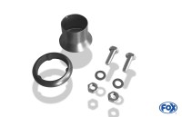 FOX Endschalldämpfer passend für Opel Vectra B Bj. 94–9/99 Ø55mm 2x80 Typ 13 FOX Endschalldämpfer passend für Opel Vectra B Bj. 94–9/99 Ø55mm 2x80 Typ 13