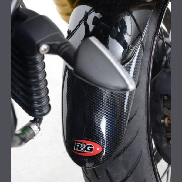 R&G Kotflügel Verlängerung "Carbon" Kawasaki Z 650 / Ninja 650 2017-