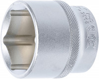 Steckschlüssel-Einsatz Sechskant SW 36 mm | Antrieb Innenvierkant 12,5 mm (1/2 Zoll) Steckschlüssel-Einsatz Sechskant SW 36 mm | Antrieb Innenvierkant 12,5 mm (1/2 Zoll)