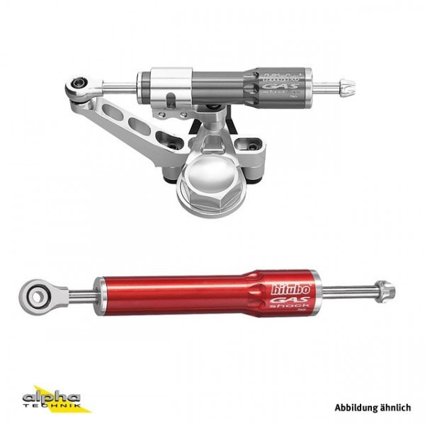Bitubo Lenkungsdämpferkit Moto Guzzi V11 rot