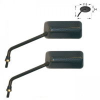 F1-Spiegel Carbonlook mit M8 Gewinde passend für Yamaha F1-Spiegel Carbonlook mit M8 Gewinde passend für Yamaha