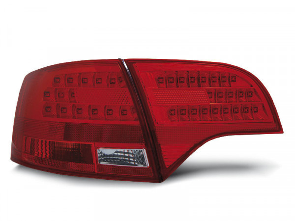 LED Rücklichter rot weiß passend für Audi A4 B7 11.04-03.08 Avant