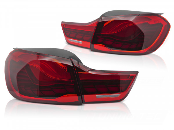 Oled dynamische Blinker Rückleuchten rot Passend Für BMW F32 F33 F36 F82 F83 13-21