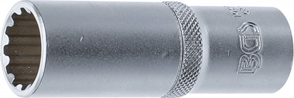 Steckschlüssel-Einsatz Gear Lock, tief, SW 18 mm, Innenvierkant 12,5 mm (1/2 Zoll)