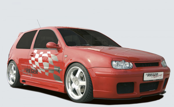 Rieger Spoilerstoßstange RS-Four-Look passend für VW Golf 4