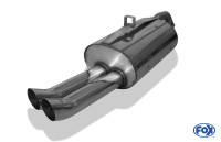FOX Endschalldämpfer 2x70 Typ 18 passend für Toyota Paseo L5 FOX Endschalldämpfer 2x70 Typ 18 passend für Toyota Paseo L5