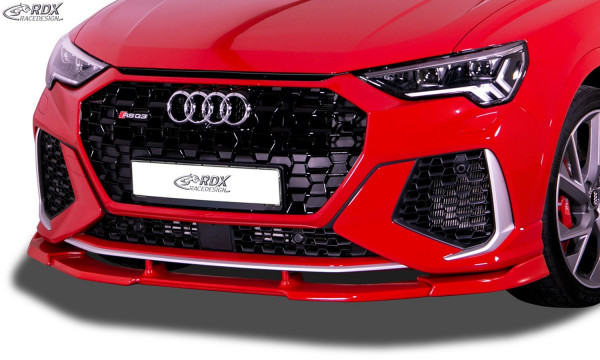 RDX Frontspoiler VARIO-X für AUDI RS Q3 (F3) Frontlippe Front Ansatz Vorne Spoilerlippe