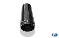 FOX Anschweißendrohr Typ 27 Racing Design Ø100mm Edelstahl FOX Anschweißendrohr Typ 27 Racing Design Ø100mm Edelstahl