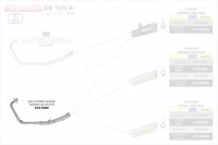 Arrow Racing Krümmer passend für Honda CB 125 R 18-19 Arrow Racing Krümmer passend für Honda CB 125 R 18-19