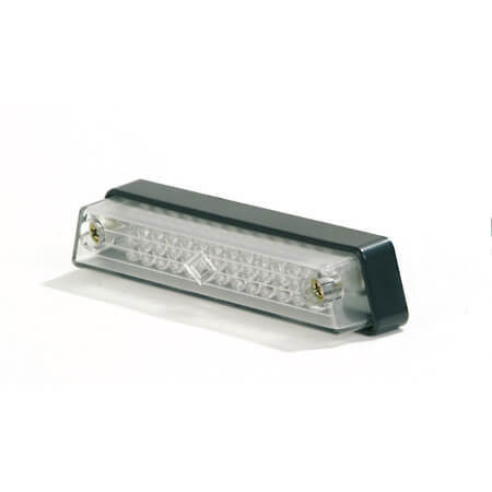 SHIN YO LED Nebelschlussleuchte Mit langem Anschlusskabel, Transparentes Glas, E-Geprüft (1Stck)