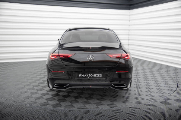 Mittlerer Cup Diffusor DTM Look passend für Mercedes-Benz CLA Coupe C118