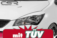 Scheinwerferblenden passend für Seat Mii ab 2011 Scheinwerferblenden passend für Seat Mii ab 2011