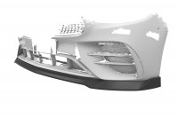 Cup-Spoilerlippe passend für Mercedes-Benz E-Klasse W213 / S213 mit ABE Cup-Spoilerlippe passend für Mercedes-Benz E-Klasse W213 / S213 mit ABE